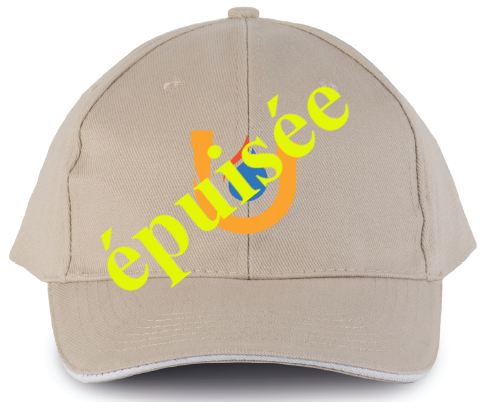 Casquette beige recto